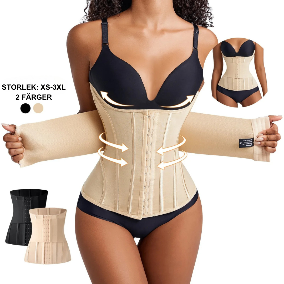 Peachy Sculpting Double Belt Waist Trainer