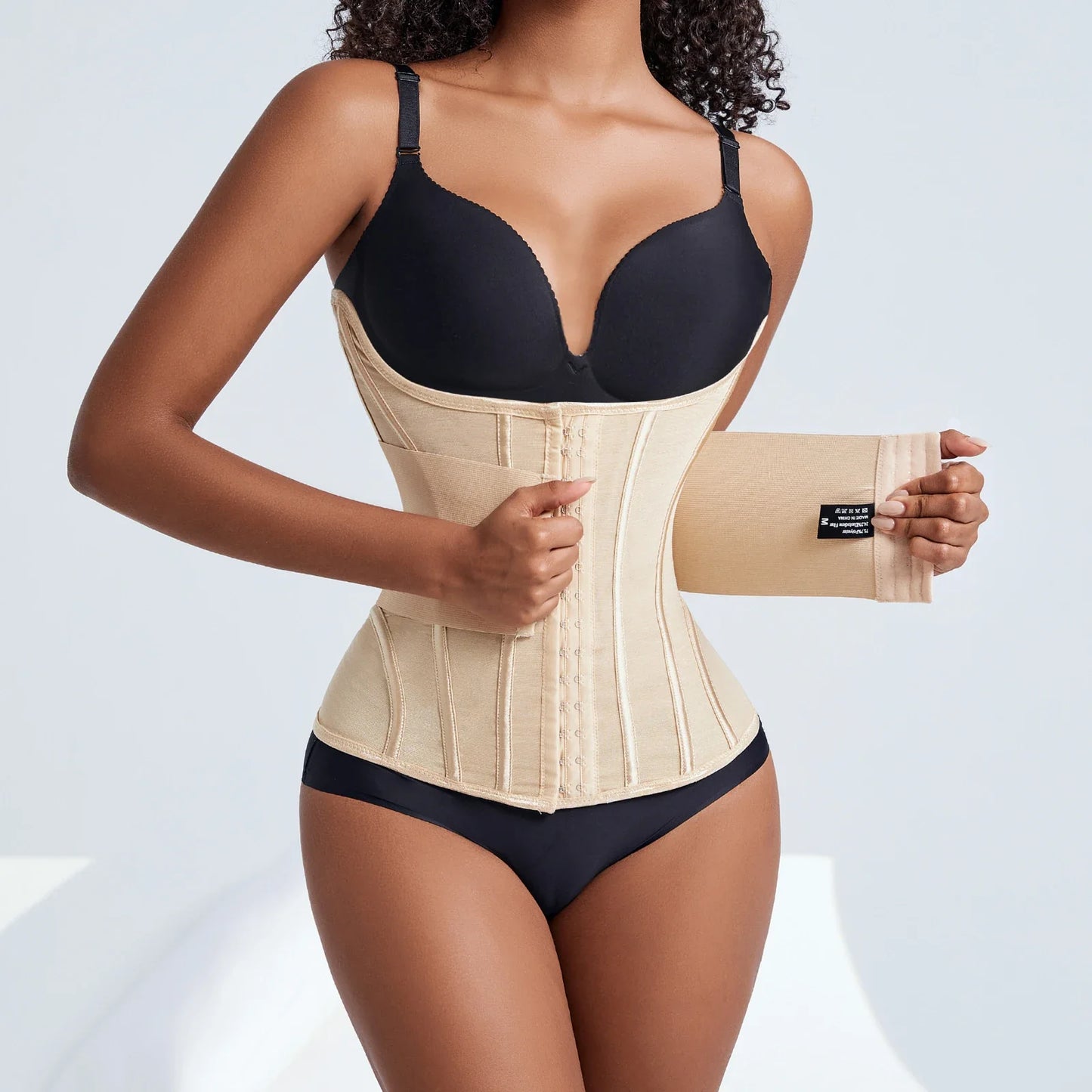 Peachy Sculpting Double Belt Waist Trainer